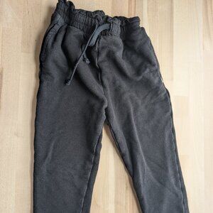Little Sleepies Play Pants - 4T Black Paperbag Joggers